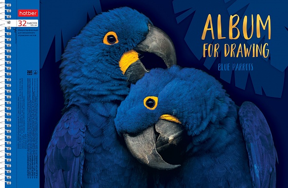 Альбом д/рисования 32л А4 BG Nature на спир. 