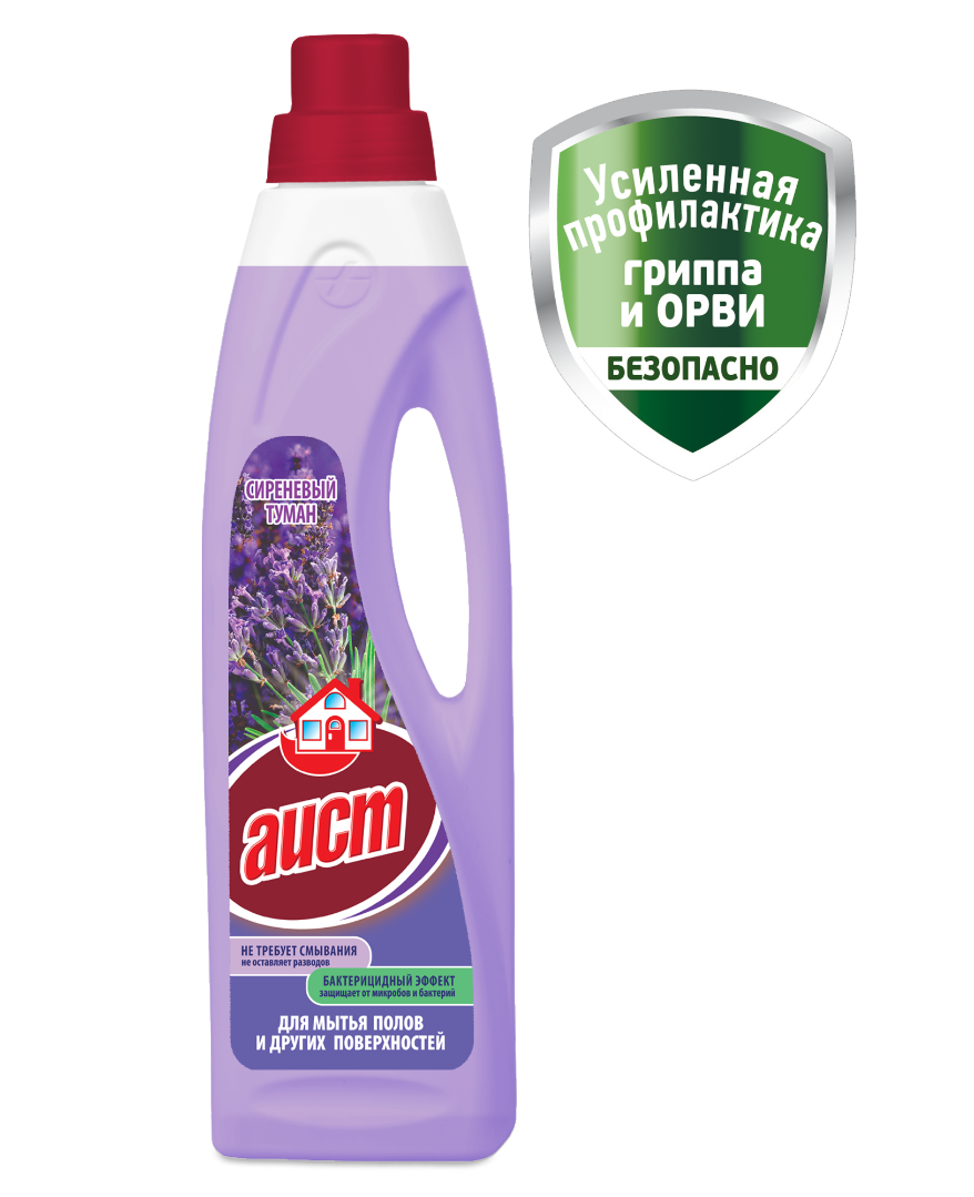 Ср-во моющее универ. Аист 950мл Сиреневый туман к-10