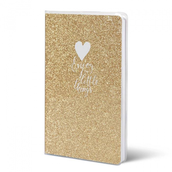 Зап.книжка В6 80л Lorex Sparkle обл.ПВХ глиттер