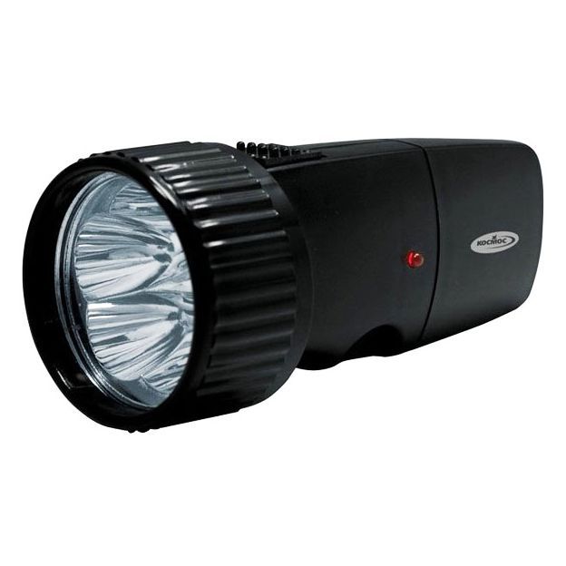 Фонарь ручной "Космос" 5св/д пл/корп.евровилка 220V