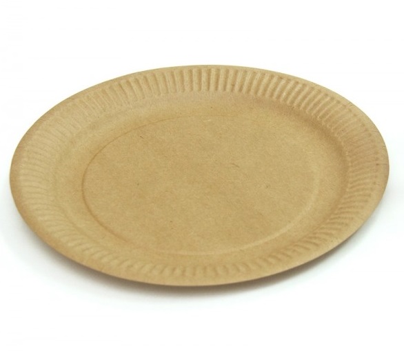 Тарелка d-230мм ECO PLATE крафт 