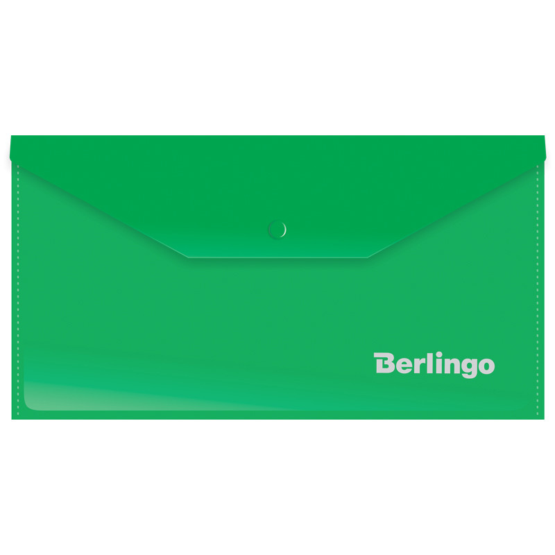 Папка-конверт С6 на кнопке Berlingo 180мкм