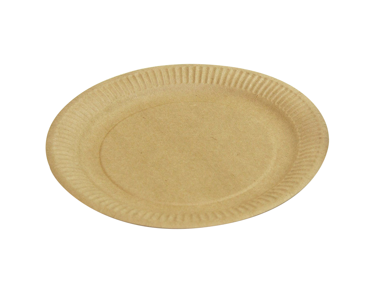 Тарелка d-180мм ECO PLATE крафт к-150