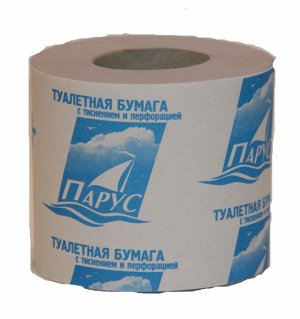 Бум.туалетная 1сл.Парус к-48