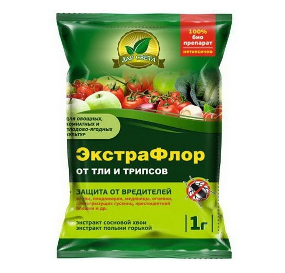 яСредство от тли и трипсов Экстрафлор 1г