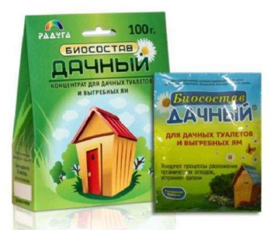 Биосостав Дачный 50 гр сухой д/выгребных ям и туалетов к-50