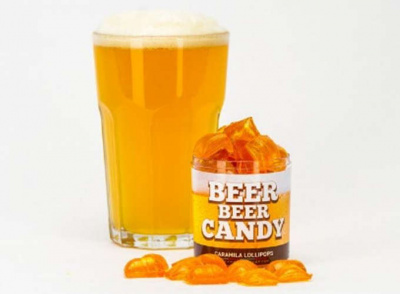 яКонфеты BEER ПИВО банка 110гр к-12