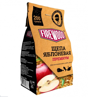 Щепа для копчения Яблоневая FireWood к-24