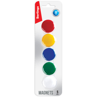Магнит д/доски 3мм Berlingo (1уп-5шт)
