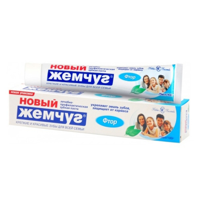 Паста зубная Новый Жемчуг 50мл к-36