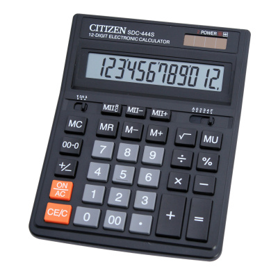 Калькулятор CITIZEN 153х199 12 разр SDC 444S к-10