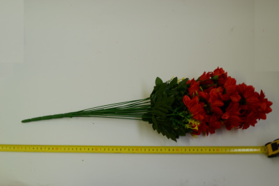 Цветы иск.130-045-018 к-020 Хризантема букет