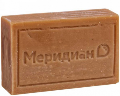 Мыло хозяйственное 150гр 72%  Мередиан без упаковки к-54