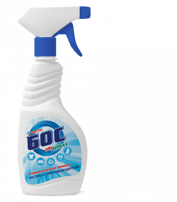 Ср-во пятновыводящее универсальное БОС-OXI SPRAY 500мл к-16 