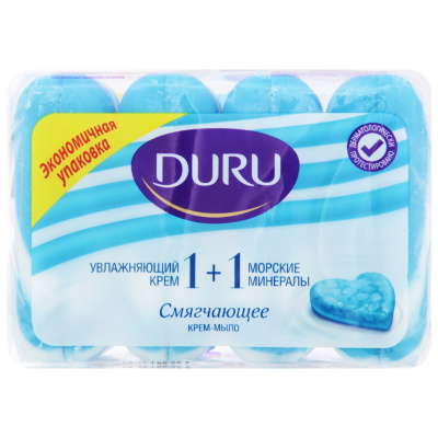 Мыло туалетное Duru (4шт х 90гр)