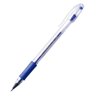 Ручка Crown 0,5 гелевая синяя  HJR-500 к-12