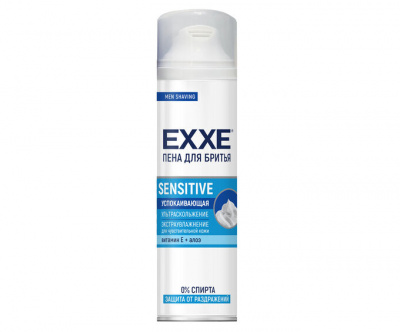 Пена д/бритья EXXE SENSITIV муж. 200мл (1уп-12шт) к-24