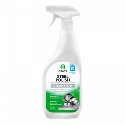Ср-во чист. д/изделий из нержав.стали Grass "Steel Polish" 600мл