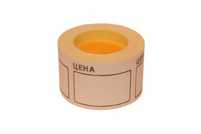 Ценник-ролик 50х40/200 белый (клеящий) к-5