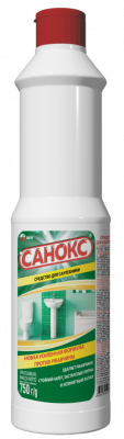 Ср-во д/сантехники чистящее Санокс 750г. к-15 