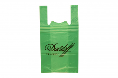 Пакет с ручками ПНД 30 х 57/26мк Davidoff (1уп-50шт) к-1000
