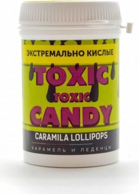 Конфеты экстремально кислые Toxic Candy АРБУЗ банка 68гр к-20