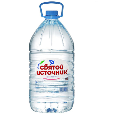 Вода Святой источник негазированная 5л у-2