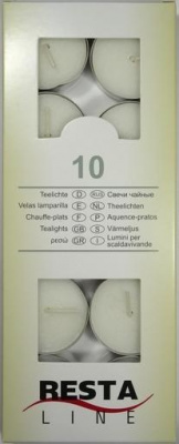Свеча в гильзе Чайная (1уп-10шт ) 