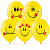 Шары воздушные "Улыбка" (1уп-50шт)