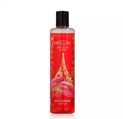 Гель д/душа Delicare женск. Sweet Raspberry 300мл к-15