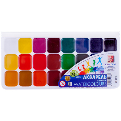 Краски акварель ЛУЧ "Классика" 24 цв 19С1294-08