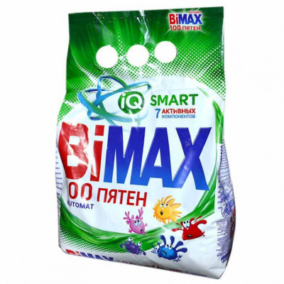Порошок стиральный Bimax 3кг автомат 100 пятен 