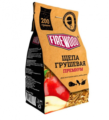 Щепа для копчения Грушевая FireWood к-24