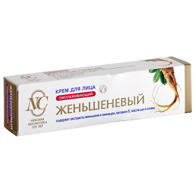 яКрем д/лица Невская косметика Женьшеневый 40мл