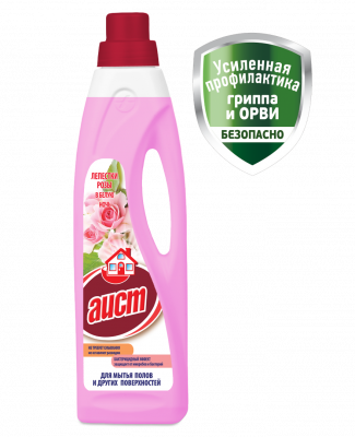 Ср-во моющее универ. Аист 950мл Лепестки розы к-10