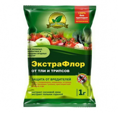 яСредство от тли и трипсов Экстрафлор 1г