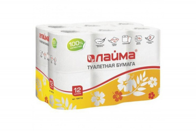 Бум.туалетная 2сл.Laima (1уп-24шт)